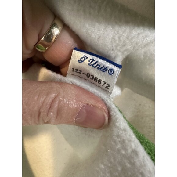 G-Unit G.Unit Varsity No 50 Cent zip track jacket white green athletic L Large - Picture 7 of 16